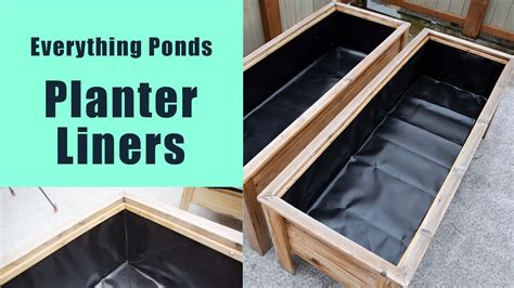 how to line a metal planter box|best liners for planter boxes.